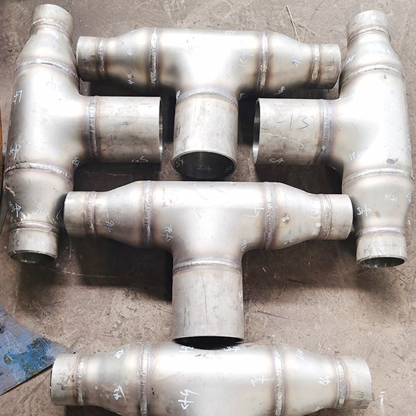317L Stainless Steel Pipe With Tee